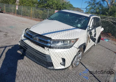 2019 Toyota Highlander Limited z USA, uszkodzony, nr VIN 5TDYZRFH3KS324764